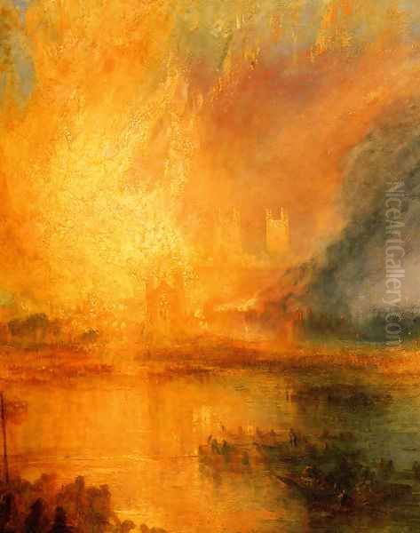 The Burning of the Houses of Parliament [detail: 1] - view 1