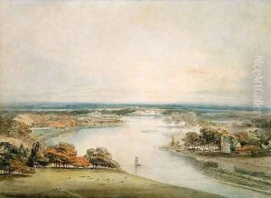 The Thames from Richmond by Joseph Mallord William Turner