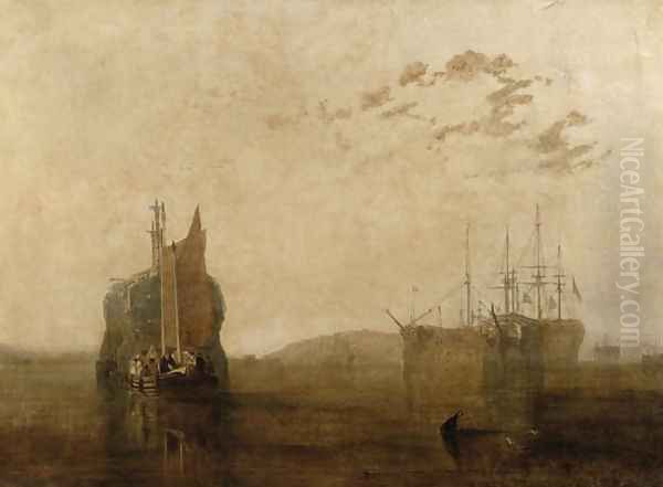 Hulks on the Tamar, c.1812 - view 1