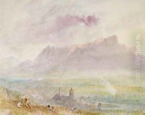 Lake Thun, c.1838 by Joseph Mallord William Turner