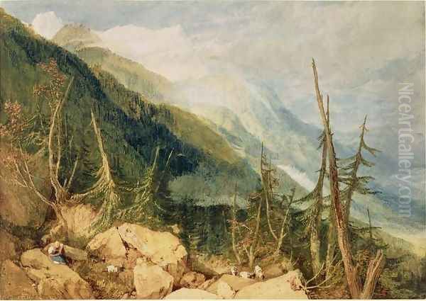 The Valley of Chamonix, 1800 - view 1