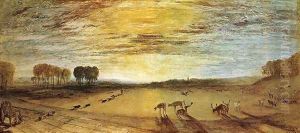Petworth Park: Tillington Church in the Distance by Joseph Mallord William Turner