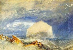 The Bass Rock (for "The Provincial Antiquitiies of Scotland") by Joseph Mallord William Turner