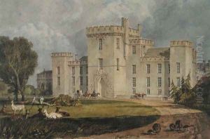 View of Hampton Court from the North-west, c.1806