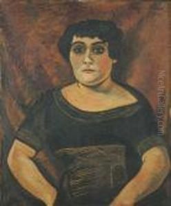 Portrait De Femme by Suzanne Valadon