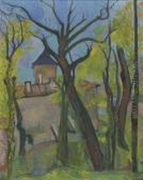 Paysage A Saint-bernard - view 1