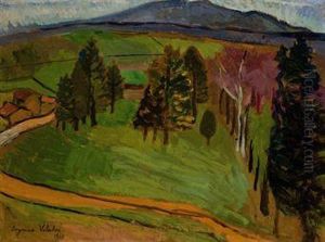 Une Route A La Campagne by Suzanne Valadon