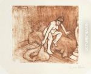 Nu Sur Un Divan by Suzanne Valadon