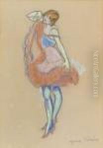 French Cancan by Suzanne Valadon