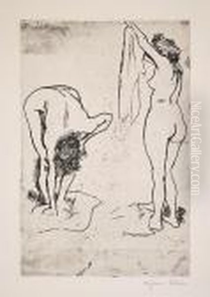 Femmes S'essuyant - view 1