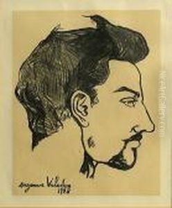 Portrait Of Her Son, Maurice Utrillo by Suzanne Valadon