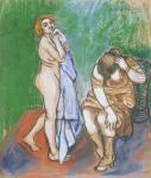 Femme A Sa Toilette - view 1