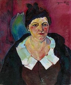 Portrait De Madame Maurice Utrillo Ou Portrait De Lucie Valore