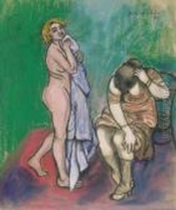 Deux Femmes A Leur Toilette