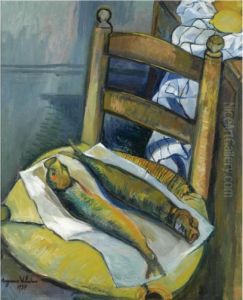 Nature Morte Aux Poissons by Suzanne Valadon
