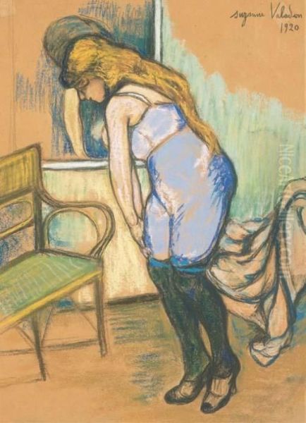 Femme A Sa Toilette - view 1