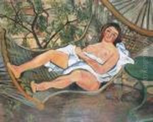 Femme Dans Un Hamac