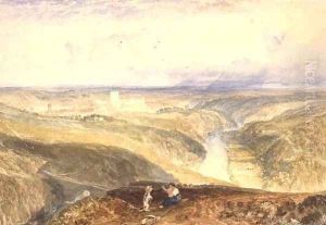 Richmond, Yorkshire, c.1825-28 by Joseph Mallord William Turner