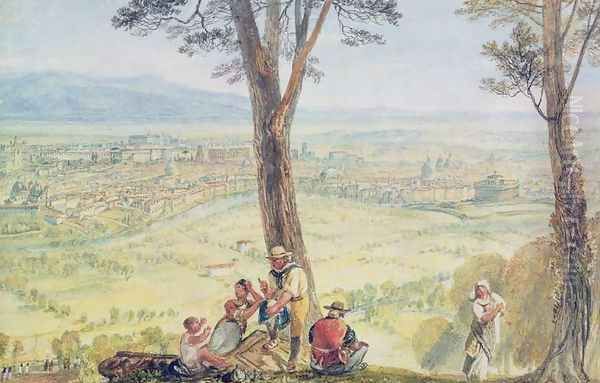 Rome from Monte Mario, c.1818 - view 1