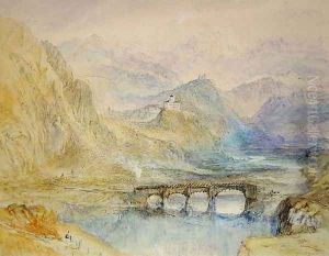 The Domleschg Valley by Joseph Mallord William Turner