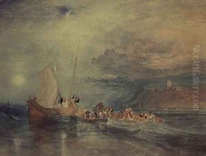 Smuggler of Folkestone by Joseph Mallord William Turner