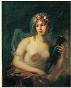Portrait De Jeune Femme En Hebe