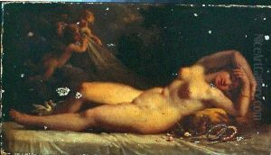 Venus Endormie by Jacques Antoine Vallin