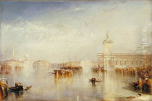 The Dogana, San Giorgio, Citella, From the Steps of the Europa by Joseph Mallord William Turner