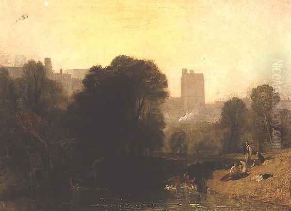 Near the Thames Lock, Windsor, c.1809 - view 1