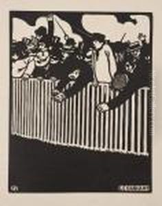 Le Gagnant by Felix Edouard Vallotton
