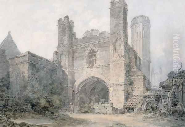 St. Augustines Gate, Canterbury, c.1797 - view 1