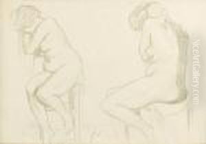 Deux Nus Assis