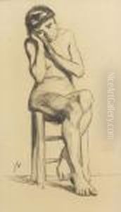 Nu Au Tabouret