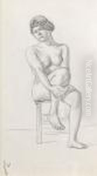 Femme Assise - view 1