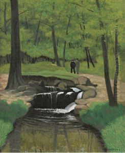 Bois De Boulogne by Felix Edouard Vallotton
