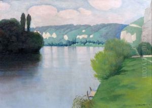 La Seine Pres Les Andelys