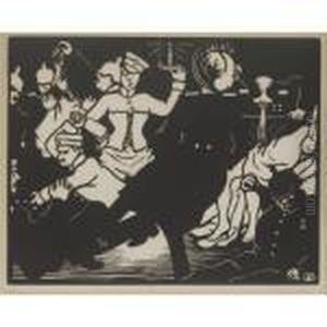 C'est La Guerre by Felix Edouard Vallotton