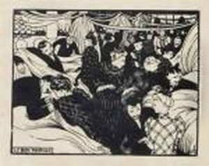 Le Bon Marche by Felix Edouard Vallotton