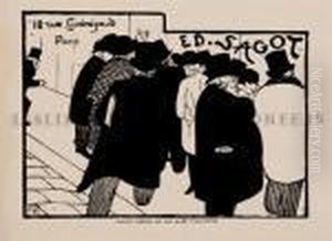 Les Amateurs D'estampes by Felix Edouard Vallotton