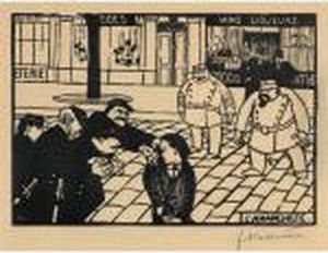 L'anarchiste
The Anarchist by Felix Edouard Vallotton