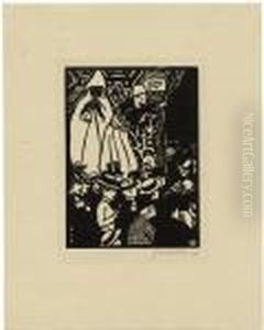 Rue Du Caire:l'exposition Universelle V by Felix Edouard Vallotton