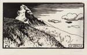 Le Cervin by Felix Edouard Vallotton
