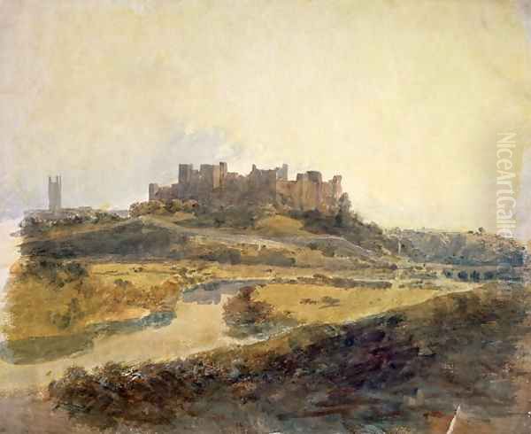Ludlow Castle, 1798 - view 1