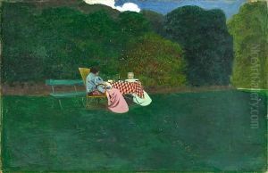 Le Dejeuner by Felix Edouard Vallotton