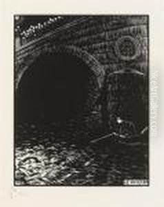 Le Suicide (valloton & Goerg 143c ) by Felix Edouard Vallotton