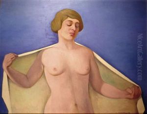 Sortie De Bain by Felix Edouard Vallotton