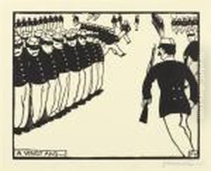 A Vingt Ans... 1894. by Felix Edouard Vallotton