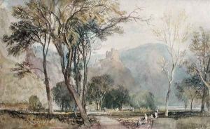 Marxburg, 1817 by Joseph Mallord William Turner