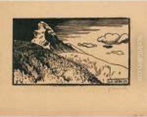 Le Cervin The Matterhorn by Felix Edouard Vallotton