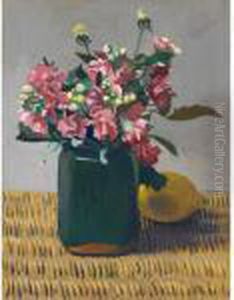 Giroflees Et Citron Sur Un Panier, 1924
Pink Stock (matthiola) And Lemon In A Basket, 1924 Giroflees Et Citron Sur Un Panier, 1924
Pink Stock (matthiola) And Lemon In A Basket, 1924